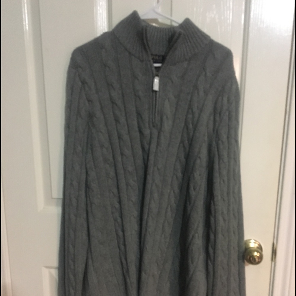 Gray men’s Ralph Lauren sweater XXL